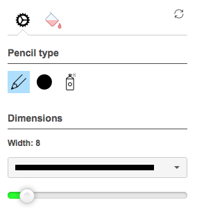 Agile Visual Board - Draw Card - Drawing Options - Pencil